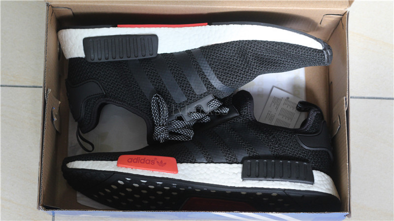 Adidas NMD R1 PK Black and Red(real boost)